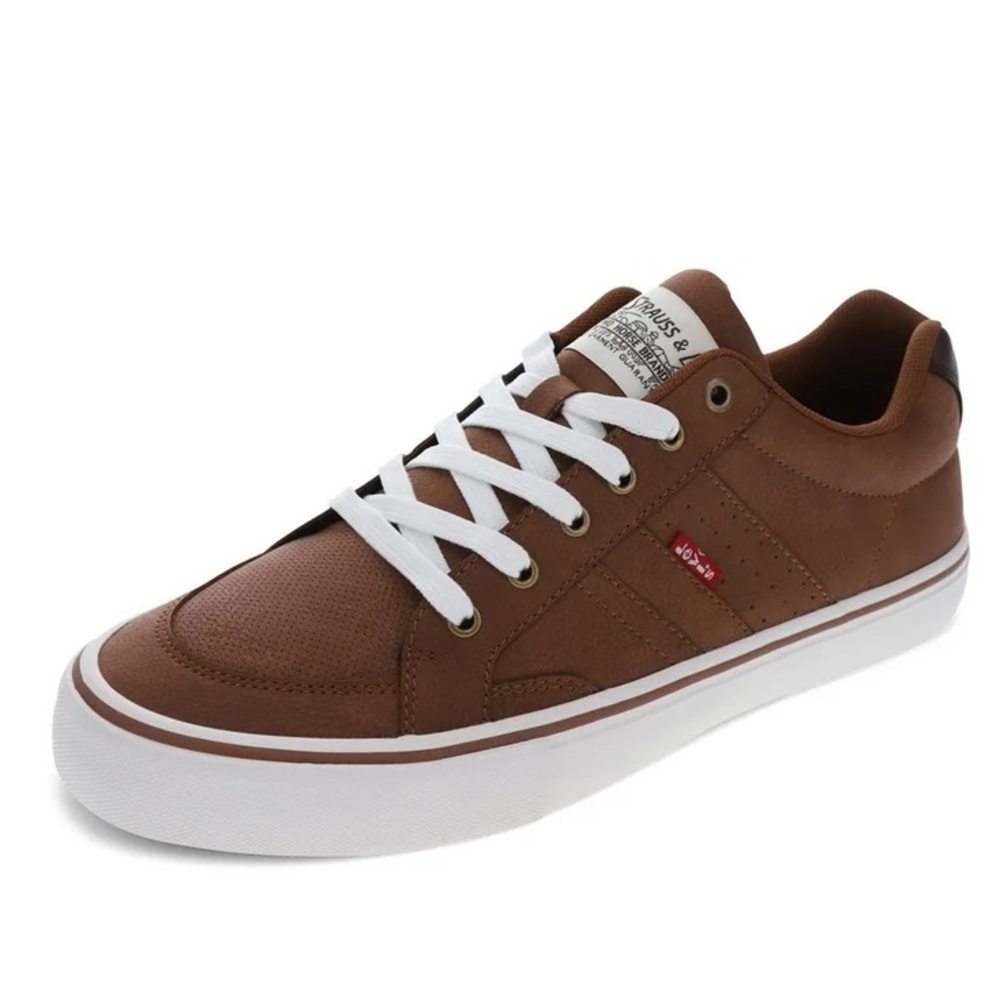 🐴 Levi’s Avery Men’s Casual Lace Up Low Top Sneakers. Size 8. New!